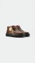 Clarks Krokodillenleren Hoge Sneakers Brown Heren - Thumbnail 2