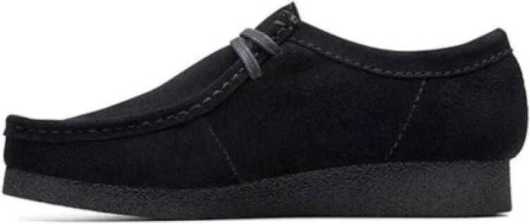 Clarks Laced Shoes Black Heren