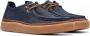 Clarks Clarkwood Moc heren veterschoen blauw - Thumbnail 3