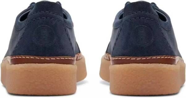 Clarks Laced Shoes Blue Heren