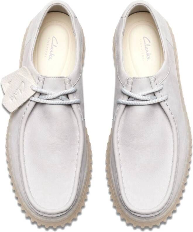 Clarks Laced Shoes White Heren