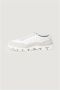 Clarks Witte Sneakers met Veters voor Mannen White Heren - Thumbnail 34