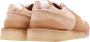 Clarks Licht Tan Suede Sneakers Pink Dames - Thumbnail 3