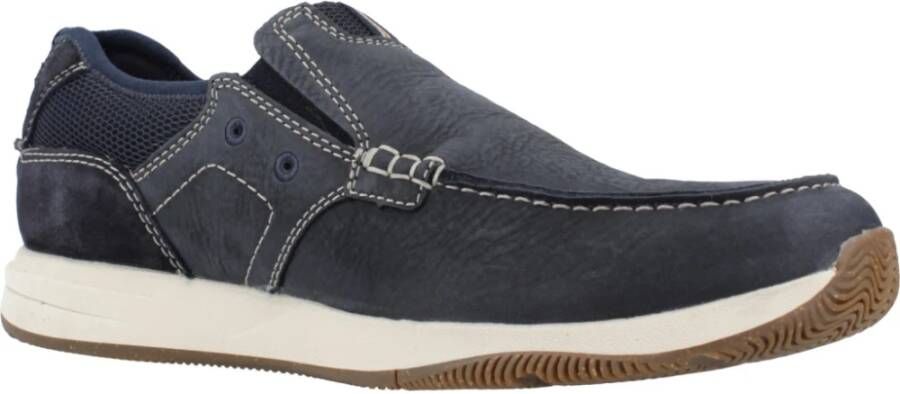 Clarks Loafers Blue Heren