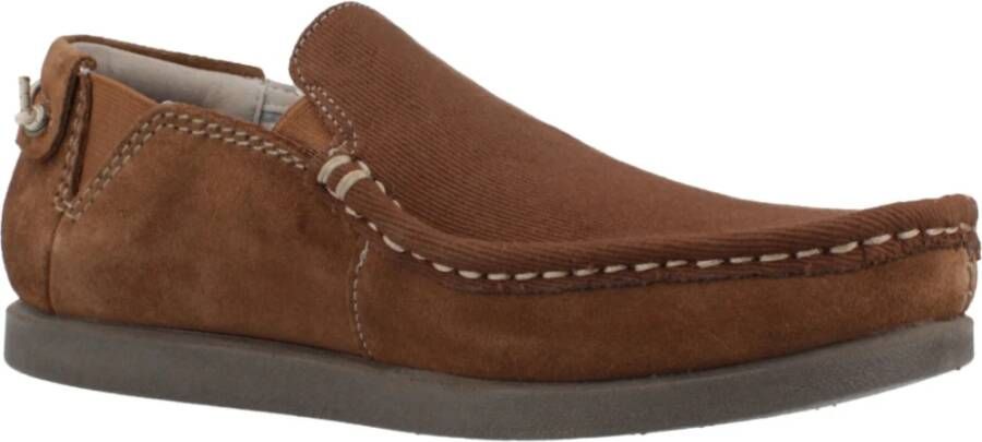 Clarks Stijlvolle Heren Loafers Brown Heren