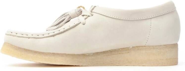 Clarks Loafers White Dames