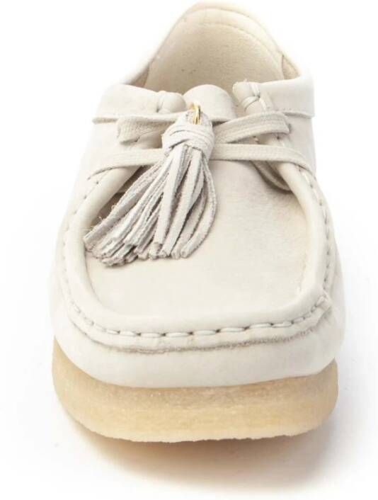 Clarks Loafers White Dames