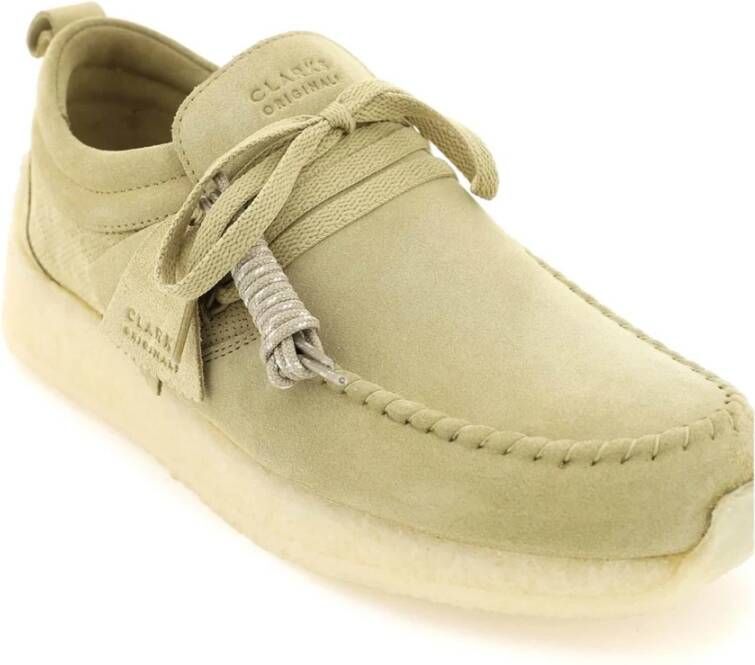 Clarks Maycliffe Veterschoenen door Ronnie Fieg Beige Heren