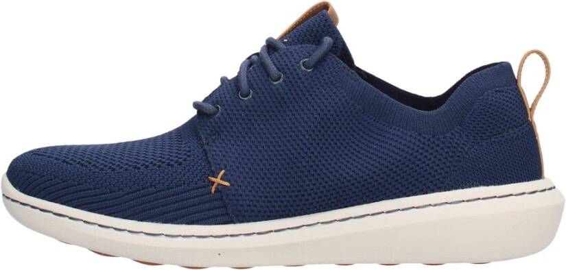 Clarks Moderne Ademende Sneaker Blue Heren