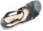 Clarks Navy Leren Sandalen Caroleigh Rise Blue Dames - Thumbnail 2