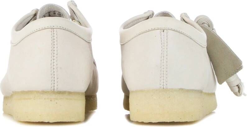 Clarks Off White Nubuck Heren Mocassin Schoen White Heren