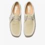 Clarks Originals Wallabee Beige Mesh Crepe Beige Heren - Thumbnail 5