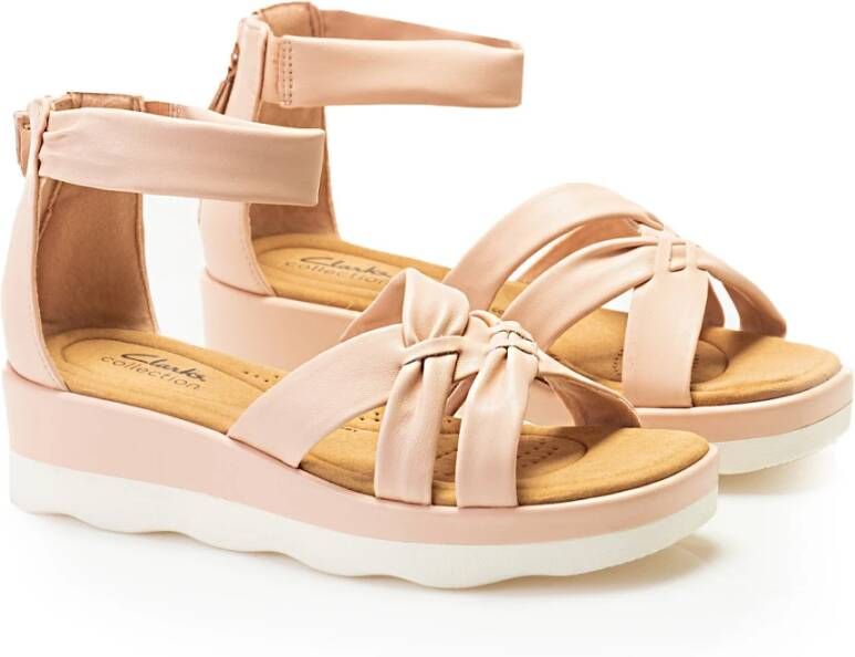 Clarks Rae Sandalen in Lichtroze Pink Dames