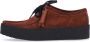 Clarks Rust Suede Wallabee Cup Moccasin Brown Heren - Thumbnail 2