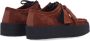 Clarks Rust Suede Wallabee Cup Moccasin Brown Heren - Thumbnail 4