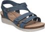 Clarks Flat Sandals Blue Dames - Thumbnail 8