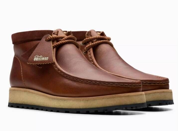 Clarks Scout Wallabee Schoenen Brown Heren