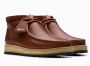 Clarks Scout Wallabee Schoenen Brown Heren - Thumbnail 2