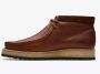 Clarks Scout Wallabee Schoenen Brown Heren - Thumbnail 3