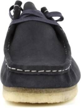 Clarks Shoes Blue Heren