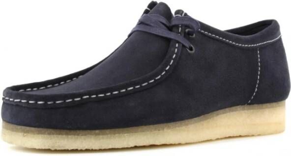 Clarks Shoes Blue Heren