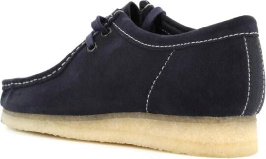 Clarks Shoes Blue Heren