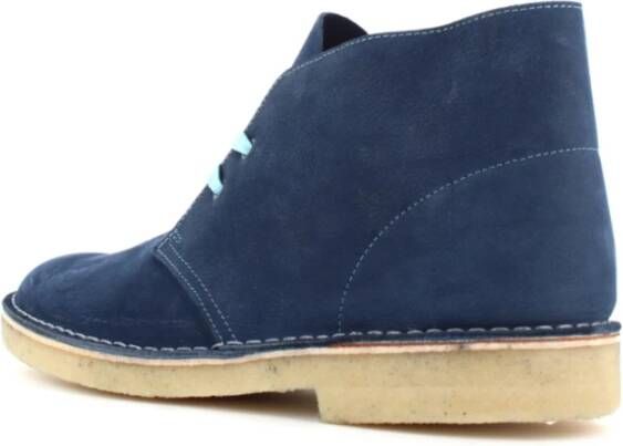 Clarks Shoes Blue Heren