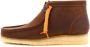 Clarks Originals Wallabee Boot Bijenwas Leer Brown Heren - Thumbnail 7