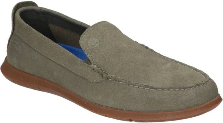 Clarks Shoes Green Heren