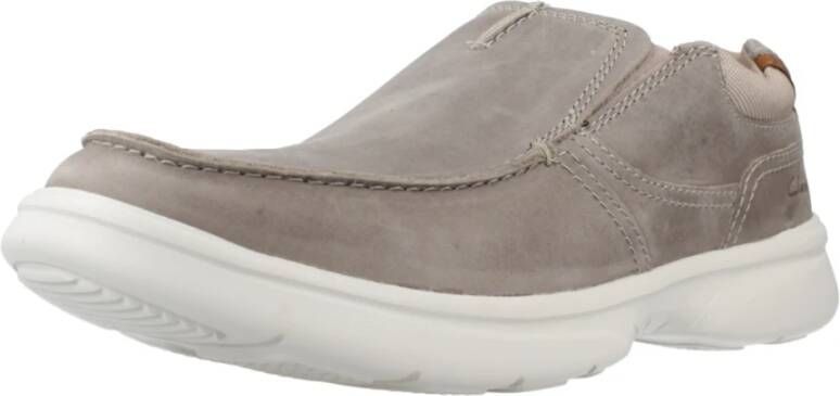 Clarks Stijlvolle Herensneakers Gray Heren