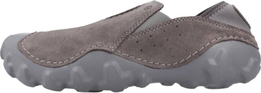 Clarks Stijlvolle Mokolite Easy Herensneakers Gray Heren