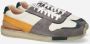 Clarks Torrun Grijs Leer Lage sneakers Heren - Thumbnail 13