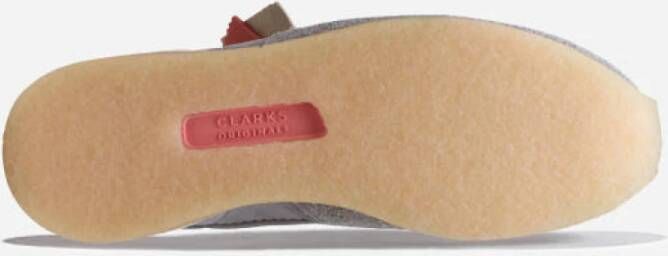 Clarks Sneakers Grijs Heren