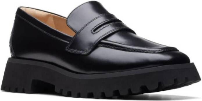 Clarks Stayso Zwarte Loafer Black Dames