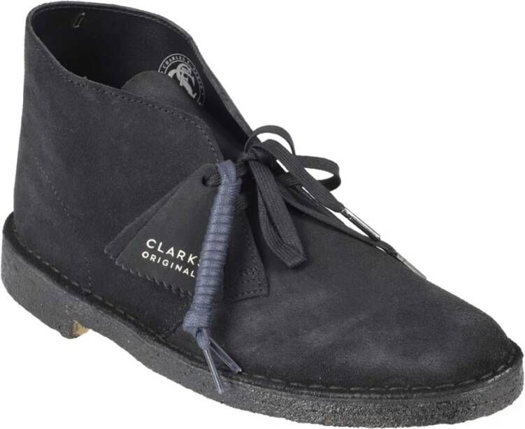 Clarks Stijlvolle Desert Boots voor Heren Blue Heren