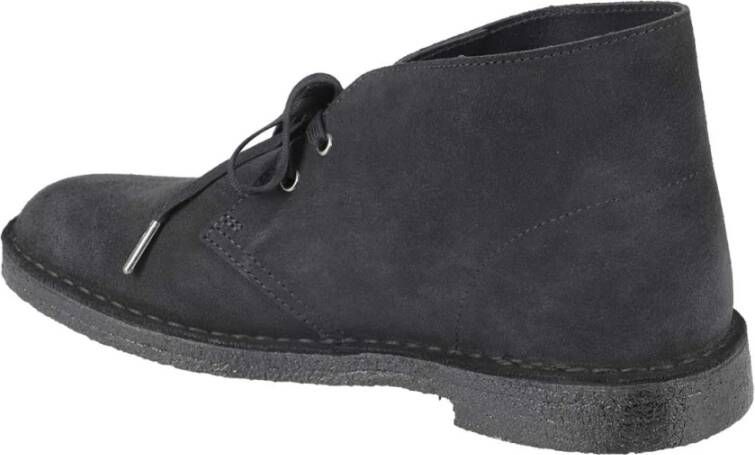 Clarks Stijlvolle Desert Boots voor Heren Blue Heren