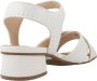 Clarks Stijlvolle High Heel Sandalen White Dames - Thumbnail 4