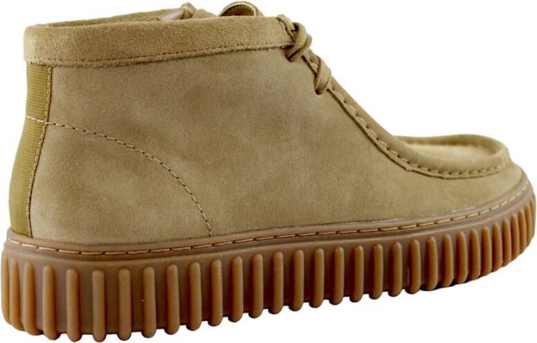 Clarks Suède sandaal Beige Heren