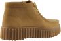 Clarks Tan Nubuck Casual Schoenen Brown Dames - Thumbnail 3