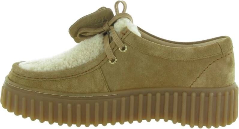 Clarks Torhill BEE Schoenen Beige Dames