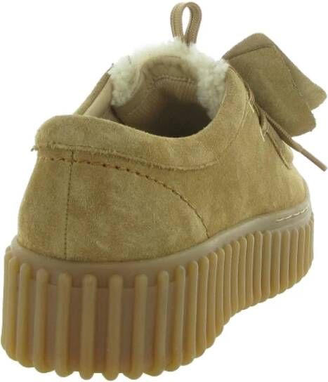 Clarks Torhill BEE Schoenen Beige Dames