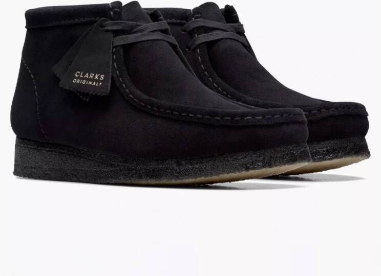 Clarks Wallabee Laarzen Black Heren