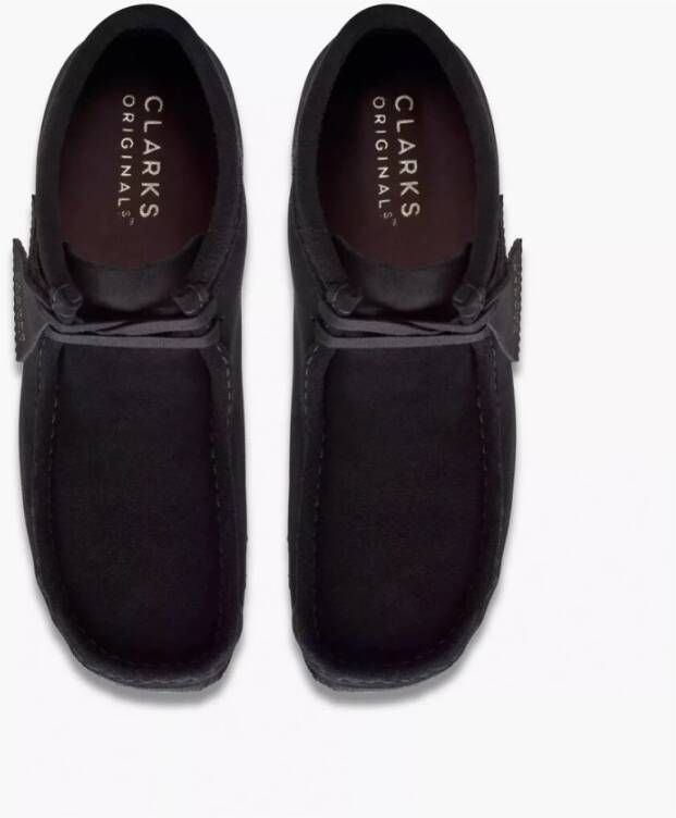 Clarks Wallabee Laarzen Black Heren