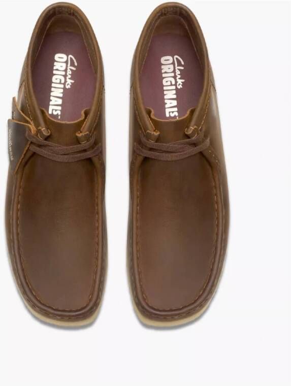 Clarks Wallabee Laarzen Brown Heren