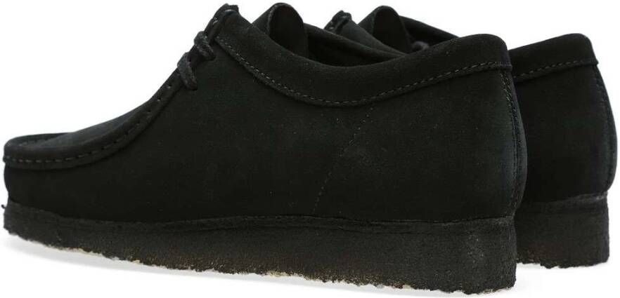 Clarks Wallabee Schoenen Black Heren