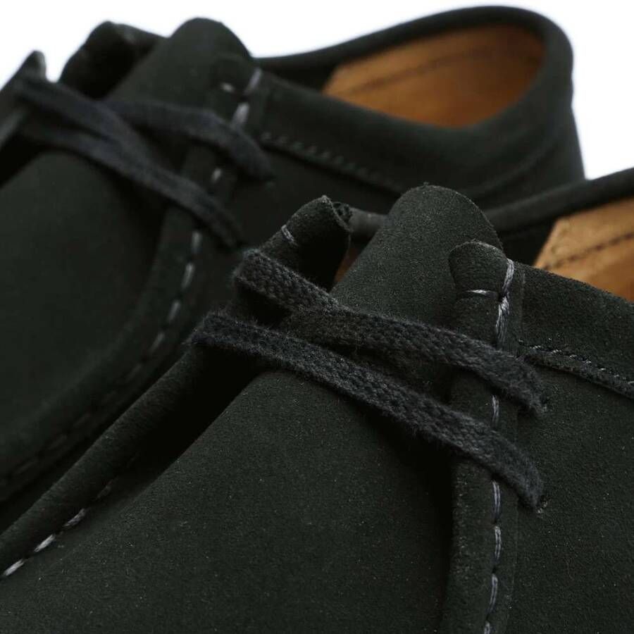 Clarks Wallabee Schoenen Black Heren