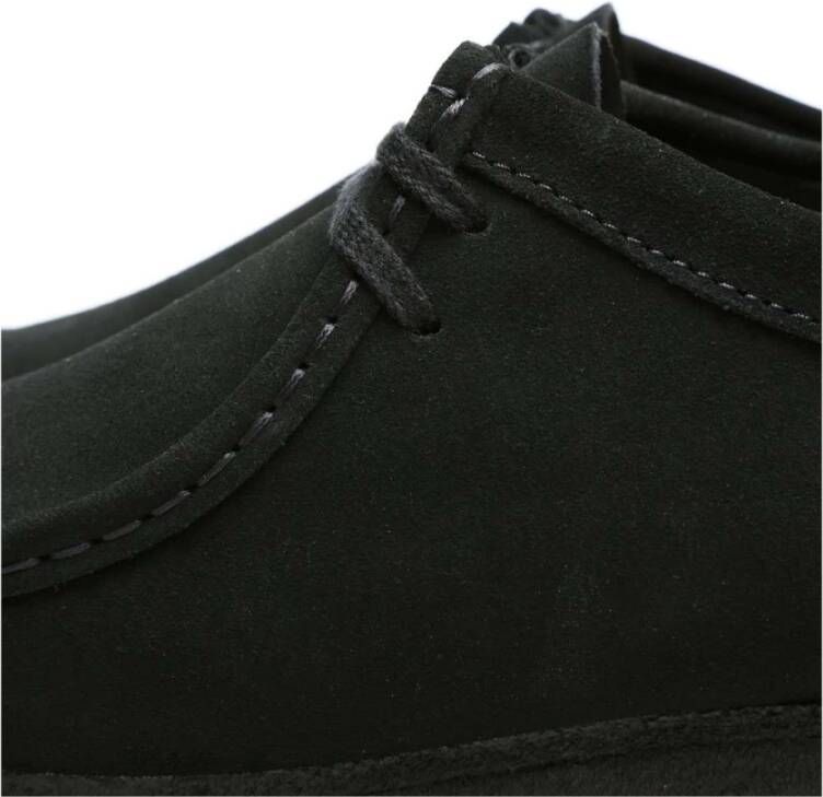 Clarks Wallabee Schoenen Black Heren