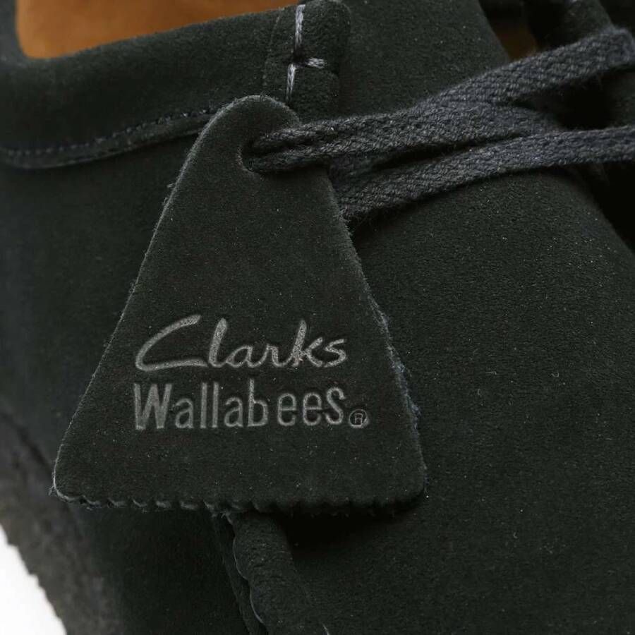 Clarks Wallabee Schoenen Black Heren