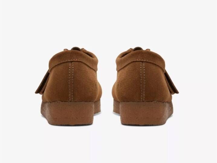 Clarks Wallabee Schoenen Brown Dames