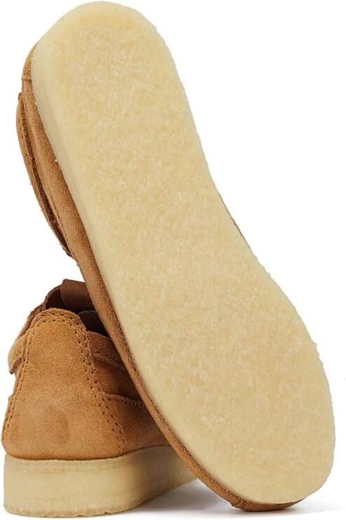 Clarks Wallabee Tor Veterschoenen Brown Heren